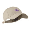 thumbnail image 5 of Polo Player Sports Embroidered Cap - Khaki OSFM, 5 of 5