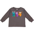 thumbnail image 3 of Inktastic Monsters Like Pi Pi Day Numbers Boys or Girls Long Sleeve Toddler T-Shirt, 3 of 5