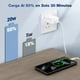 thumbnail image 2 of 1 Hora Cargador USB C, 3-Pack PD 20W Cubo Cargador Tipo C Carga Rápida con Cable USB C a C 1M 3A, Cu, 2 of 8