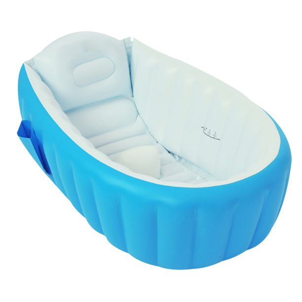 UDIYO Portable Foldable Baby Infant Inflatable Bathtub Shower Basin