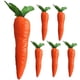 thumbnail image 1 of Fake Carrots Decorative Carrot Props for Party 6Pcs Foam Vegetable Models, 1 of 5
