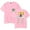 Pink, variant on CG5 Under The Spotlight Tour T-Shirt Women Men Casual Crewneck Short Sleeve Fashion Tee