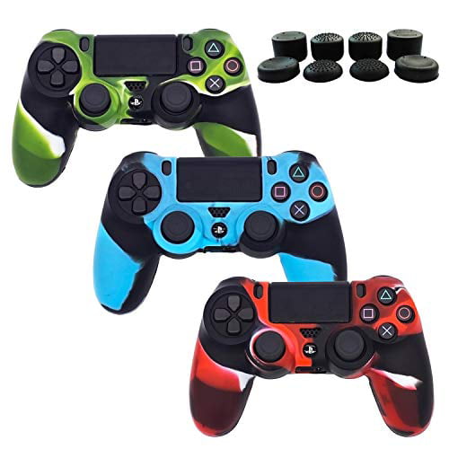 Ps4 Controller Silicone Cover Skins Brhe 3 Pack Dualshock 4 Protector Case Accessories Set For Sony Playstation 4 Ps4 Slim P Walmart Com Walmart Com