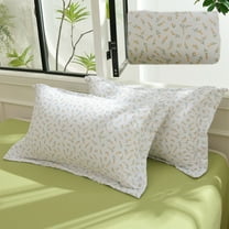 YOBOLK Pillow Covers Clearance Yarn Pillow Covers Pair Of Pillow Covers Adult Large Pillow Covers Soft Comfortable Breathable Washable Pillow Cases