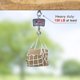 thumbnail image 4 of Pack de 4 perchas, ganchos de montaje en pared para colgar en el techo, ganchos colgantes para colgar plantas, luces colgantes, cables para exterior, luces de hadas, campanas de viento, alimentadores Feliz Sencillez, 4 of 5