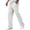 White, variant on WTOBBY Men's Corduroy Pants Casual Lace-Up Loose Trousers for Daily Wear Comfortable Relaxed Fit Vintage Style Men's Pants,Black L