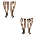 thumbnail image 4 of relayinert 2pcs Nylon Collant Respirant et Léger pour les Femmes Confortable et à la Mode Mesh Serré 2Set, 4 of 6
