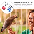 thumbnail image 2 of CRAFTHROU 2Pack Pet Bird Harness Adjustable in Nylon Red for Outdoor Flying Sessions, 2 of 4
