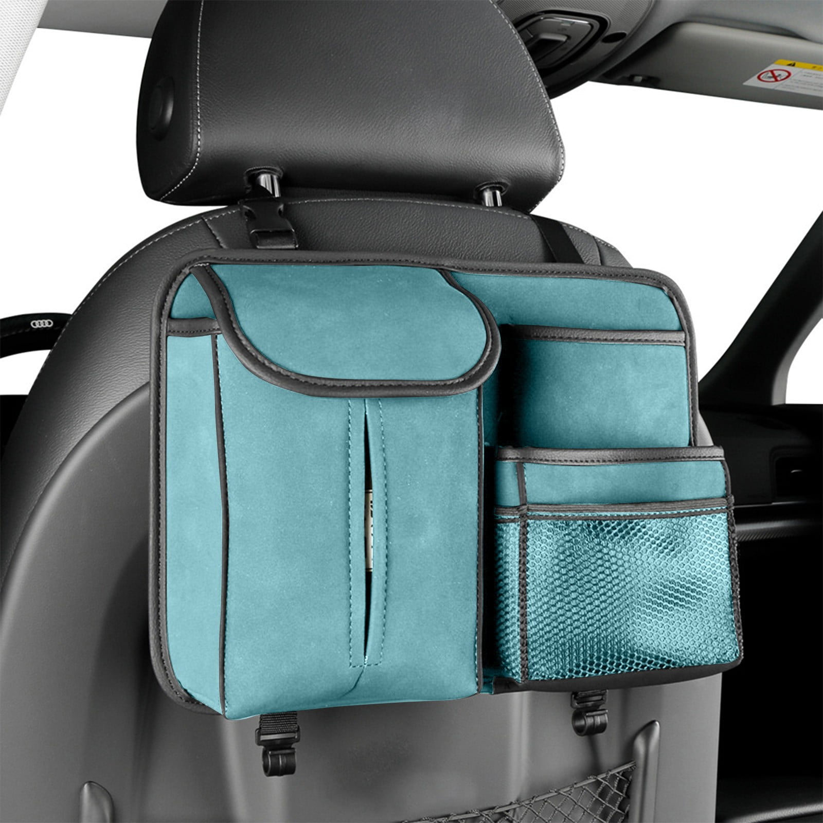 Organisateur De Siège Auto Arrière - Sac De Rangement Multifonctionnel Avec Poches Suspendues Pour SUV Et Voitures - 7