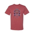 thumbnail image 2 of Wild Bobby, Dreamcatcher with Flowers, Pop Culture, Men Graphic Tees, Vintage Heather Red, 3XL, 2 of 3
