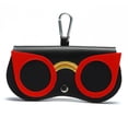thumbnail image 4 of Estuche para gafas de sol para mujer Estuche para gafas de cartón animal Estuche para gafas de cartón animal con hebilla de seguridad y gancho Estuche para gafas de viaje, 4 of 4