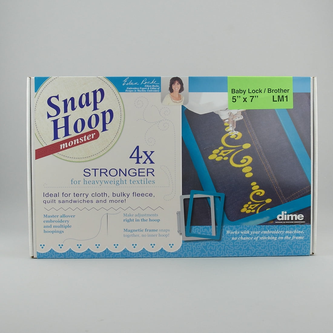 MONSTER SNAP HOOP 5" X 7"