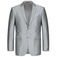 thumbnail image 2 of Men's Classic Fit 2 Piece Suit Two Button Single Breasted Dress Suit Business Casual Mens Suits, 2 of 7