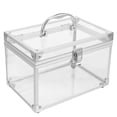 thumbnail image 3 of SHISUYAN CD Storage Box CD Case with Handle Acrylic CD Box DVD Carrying Case DVD Organizer, 3 of 9