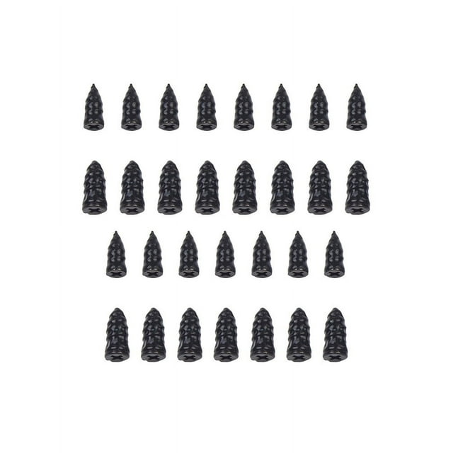 30 Pcs Vis Auto-Taraudantes en Caoutchouc Kits de Réparation de Pneus Vis de Voiture en Silicone Bouchon de Pneu Vis Ciment en Caoutchouc Réparées Outils de Réparation de Pneus