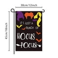 thumbnail image 3 of Halloween Home Pumpkin Garden Banner Linen Double-Sided Pattern Banner, 3 of 3