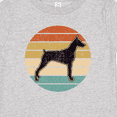 thumbnail image 4 of Inktastic Doberman Dog Retro Sunset Boys or Girls Baby T-Shirt, 4 of 5