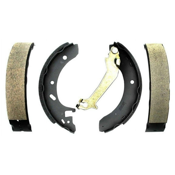 Raybestos 696PG Professional Grade Drum Brake Shoe Set Fits select: 1995-2000 FORD CONTOUR, 1999-2002 MERCURY COUGAR