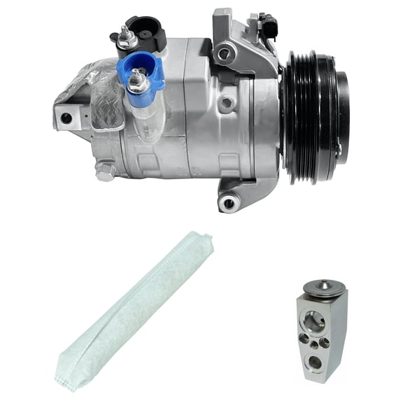 RYC New Automotive Air Conditioning Compressor and Clutch Kit KT EB50N (Fits Ford Expedition 3.5L 2015, 2016)