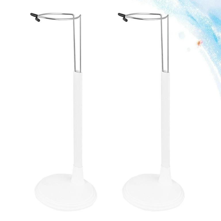 Doll Stand Display Stands Holder Dolls Inch Figure Rack Clear 8