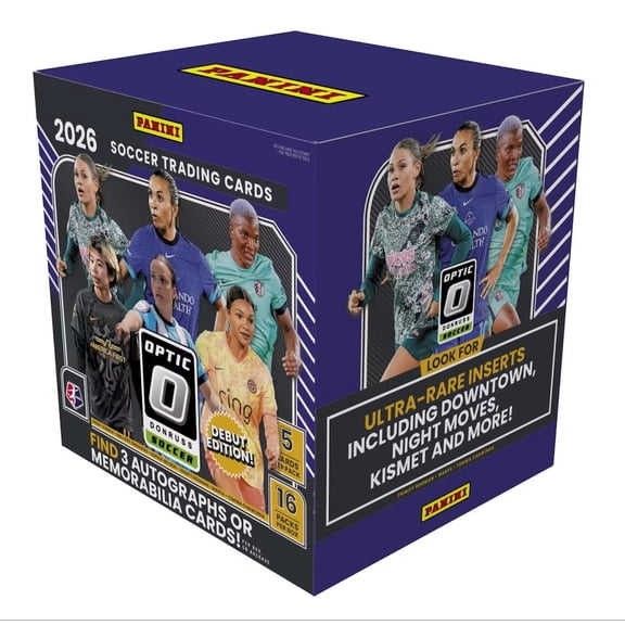 Collectible 2026 Panini Donruss Optic NWSL Soccer Hobby Box