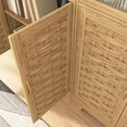 thumbnail image 6 of Tookss Coffee Bar Cabinet Farmhouse Buffet Sideboard with Barn Door,Drawer,Adjustable Shelf,Storage Cabinet for Kitchen, Dining Room, Bathroom, Entryway, 6 of 9