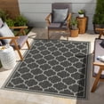 thumbnail image 3 of 2ft7inx7ft3in Durable Trellis Pattern Indoor/Outdoor Runner Area Rug,Easy Clean, 3 of 4