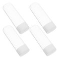thumbnail image 1 of SOPOTUTU 4pcs Toothbrush Cover Lightweight Transparent PP For Office Use Toothbrush Heads, 1 of 8