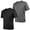 2-SET 8, variant on REDESS 5 Pack Men's Athletic Shirts Quick-Dry Active Crew Neck T Shirts Short Sleeve,Sizes m-2XL
