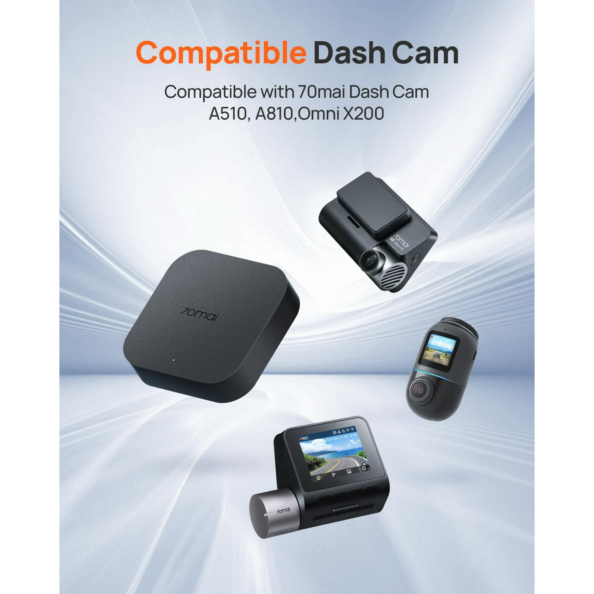 70mai 4G Hardwire Kit UP05, 4G Support, Type-C for Dash Cam