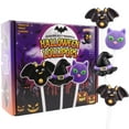 thumbnail image 6 of Halloween Cat, Bat and Witch Hat Lollipops, Trick or Treat Candy, 24 Count, 10.16 Ounce Box, 6 of 8