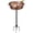 Bronze, variant on SPECSTAR Bird Bath for Outside, Outdoor 13'' Birdbath Bowl with Metal Ground Stake, Weather-Resistant ABS Bird Bath and Feeder for Garden, 1.45 Gallons, Bronze