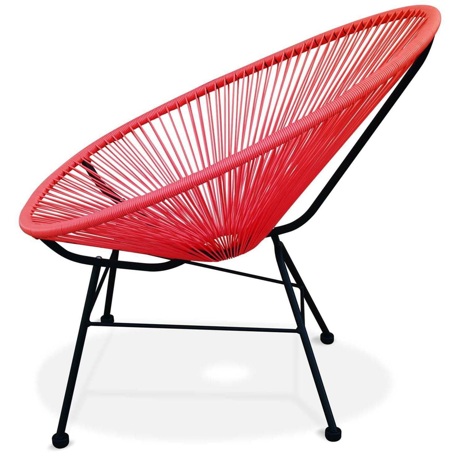 Chaise acapulco Plata Décor Import pour enfants en blanc