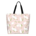 thumbnail image 1 of Easygdp Rabbit Bolsas Tote para Mujer, Bolsos de Hombro para Viaje, Bolsos de Mano de Gran Capacidad para Compras y Trabajo, 1 of 8