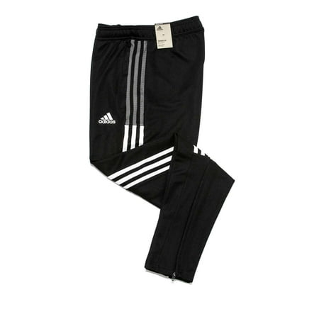 Adidas Men's Tiro 21 Track Pants, Black White,XXL - US
