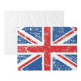 thumbnail image 4 of Flannel Throw Dog Blanket Retro Union-Jack Flag Soft Warm Print Pet Blankets for Small Dog Cat Puppy, 4 of 7