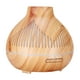 thumbnail image 2 of Humidificador de aire purificador de 400 ml Temporizador de grano de silencioso Difusor de aceite esencial portátil ultrasónico para escritorio Grano de madera poco profundo Soledad Humidificador de aire, 2 of 10