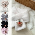 thumbnail image 1 of Ganfancp Navidad Bufanda de Cuello Grueso Bufanda de Invierno para Las Mujeres de Clima Frío Mujer Cuello Caliente Ofertas Flash Liquidación Navidad Engrosada Cálida Protección Del Cuello Imitación d, 1 of 6