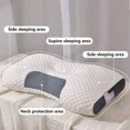 thumbnail image 4 of Honeycomb massage pillow pillow to protect cervical vertebra to help sleep home pillow core antibacterial and anti-mite, 4 of 13