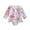 Pink, variant on Bagilaanoe Toddler Baby Girl One-Piece Swimsuit Floral Print Long Sleeve Zipper Rashguard Swimwear 6M 12M 18M 24M 3T 4T Kids Ruffle Bathing Suit