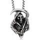 thumbnail image 1 of Collar con Dije Calavera Muerte, Collar Cadena Para Hombre o Mujer Punk Rock Gótico Rapper MADIOLA Punk, Gotico, 1 of 4