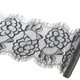 thumbnail image 5 of 3 yardas de tela de encaje de pestañas para apliques de artesanías / negro 黑色 Gloria Ajuste del cordón, 5 of 8