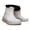 White, variant on Womens Mens Rain Ankle Boots Waterproof Casual Mud Rubber Chealsea Booties Outdoor Walking Water Shoes for Sailing Fishing and Camping Black,9.5