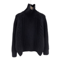 thumbnail image 1 of Winter Turtleneck Chunky Sweater Slouchy Loose Pullover Outerwear Warm Thick, 1 of 3