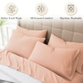 thumbnail image 3 of Southshore Fine Living, Inc. 4-Piece Dorm Sheets Twin XL Set, Extra Deep Pocket Sheet Set, Blush, 3 of 9