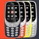 thumbnail image 2 of Nuevo teléfono 3310: teléfono de barra no inteligente de 2,4 pulgadas para personas mayores con doble SIM y caracteres fuertes., 2 of 5