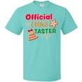thumbnail image 3 of Inktastic Christmas Official Cookie Taster with Bell and Star Cookie T-Shirt, 3 of 5