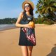 thumbnail image 3 of Balery American Flag Vestidos de verano para mujer con estampado: vestido holgado sin mangas, vestido playero informal y cómodo para días calurosos., 3 of 7