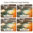 thumbnail image 7 of ODIKA Cowboy Sunset Landscape Vintage Southwestern Motifs Aztec Border Pet Friendly & Kids Safe Play for Playroom, Bedroom, Reading Nook, 7 of 7