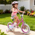 thumbnail image 2 of Costway 14" Kids Bicycle with Dual Brake System Adjustable Handlebar & Seat Low-Step Frame, 2 of 10
